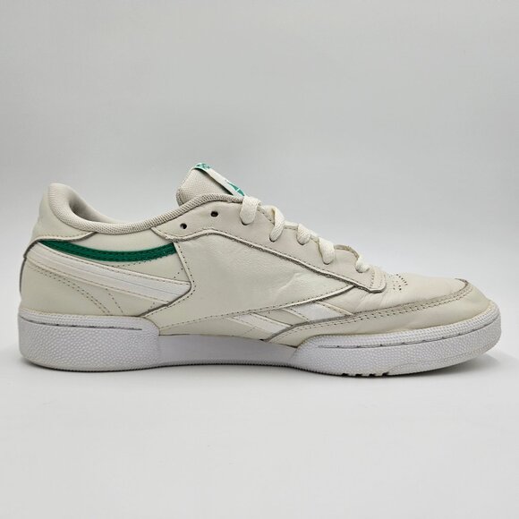 Reebok Women's Club C 85 Tennis Sneakers White Green Leather FV1995 Size 9.5 - Picture 11 of 13